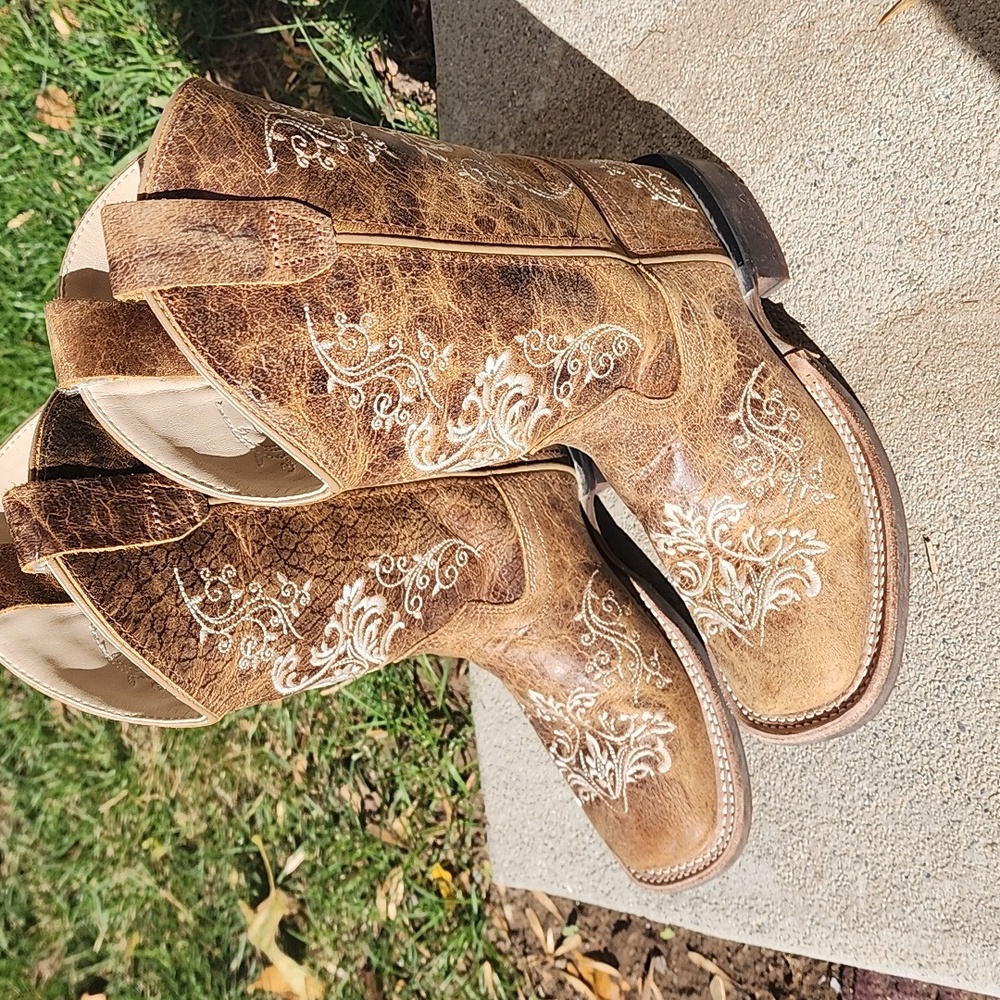 Girls Old West Cowboy Boots
